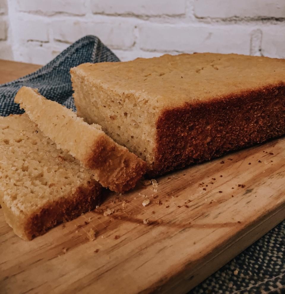 Pão de Milho Caseiro e Vegano