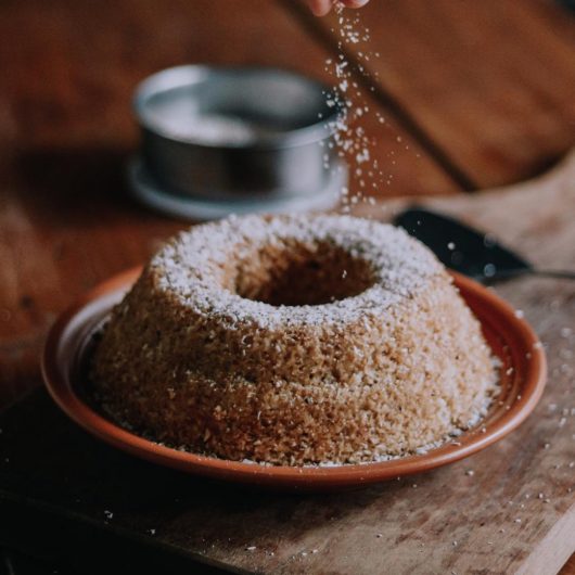 Bolo de Coco Vegano