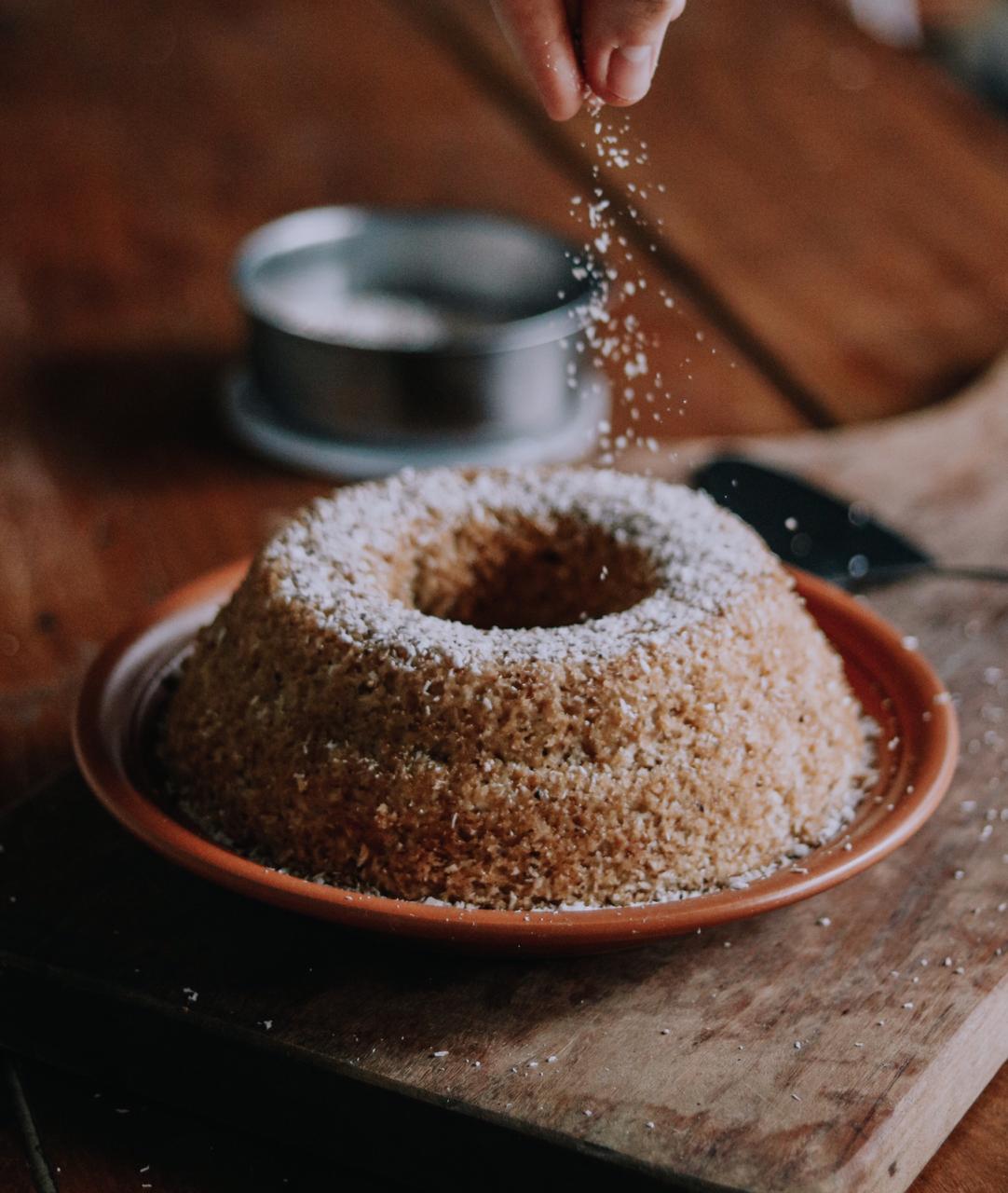 Bolo de Coco Vegano