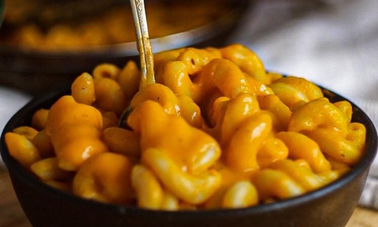 Macarrão com Queijo Vegano