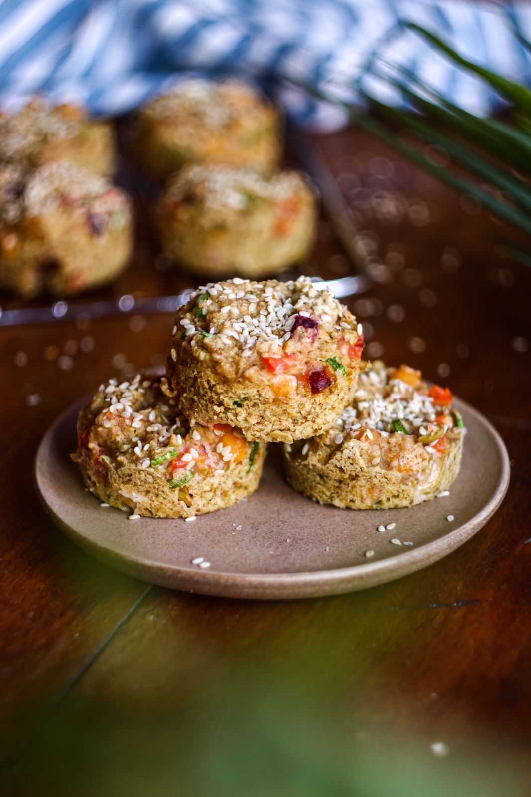 Muffins de Legumes Veganos e Sem Glúten