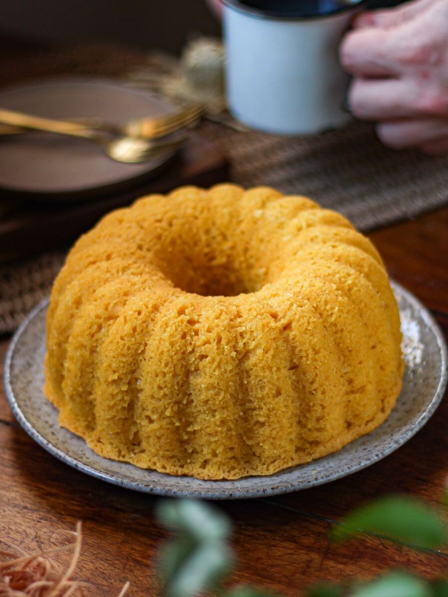 Bolo de milho simples e delicioso