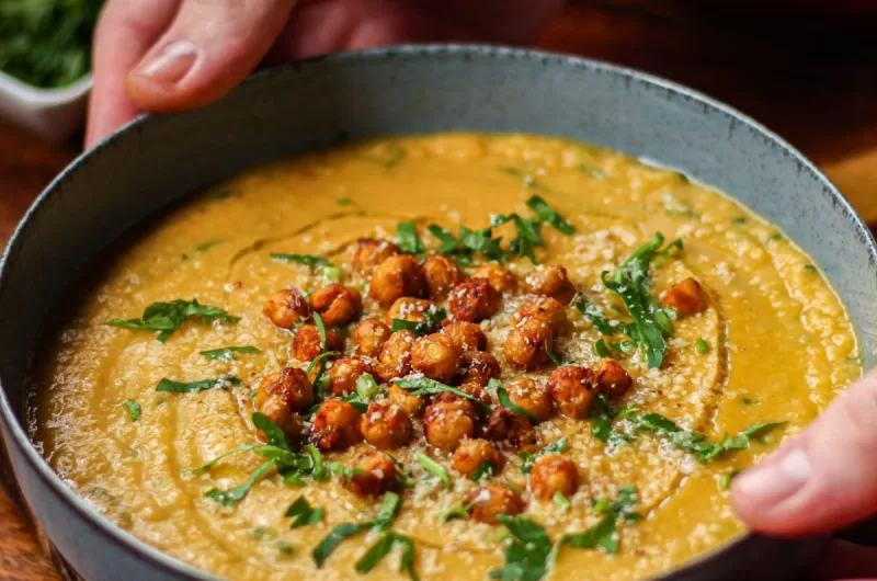 Sopa de Grão de Bico - A receita perfeita para o inverno!