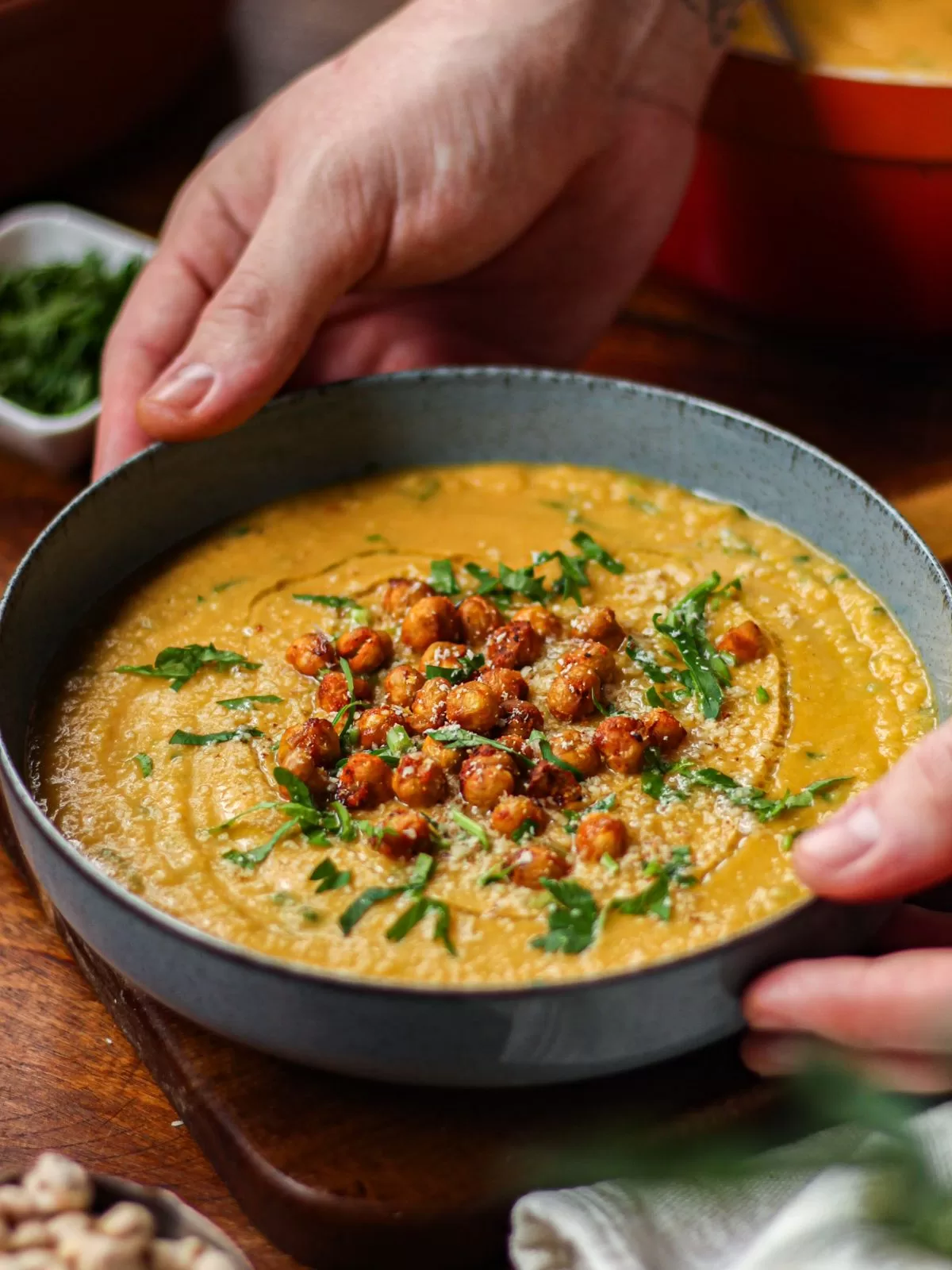 Sopa de Grão de Bico – A receita perfeita para o inverno!