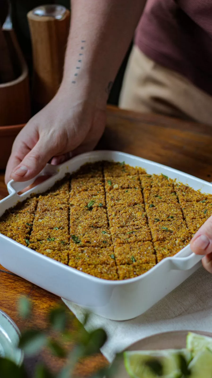 Quibe de Forno com Abóbora Recheado com Requeijão de Tofu: Receita Vegana e Irresistível